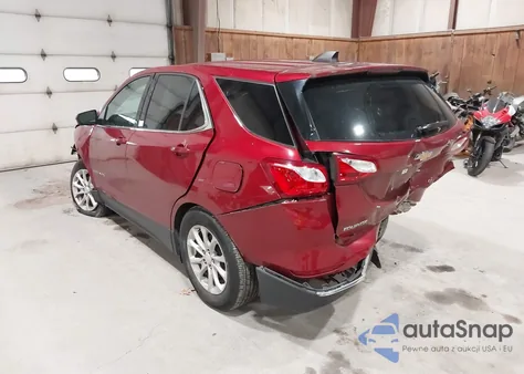 2020 Chevrolet Equinox Fwd Lt 1.5L Turbo из США, поврежденный, VIN 3GNAXKEV2LL255733